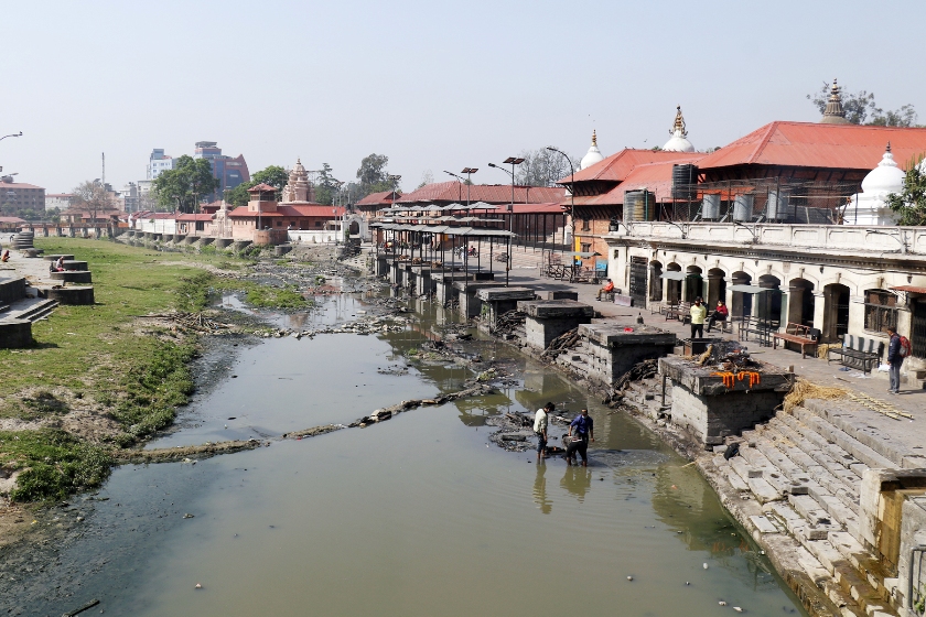 महाशिवरात्रिअघि पछिका शनिबारको वाग्मती सफाइ पशुपति क्षेत्र केन्द्रित