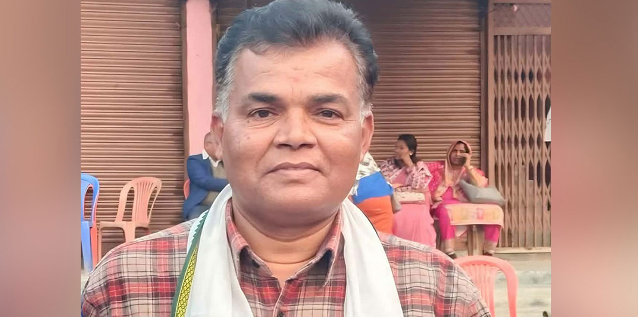 सिरहा–३ का जसपा नेपालका उम्मेदवार अशेश्वर यादव पक्राउ