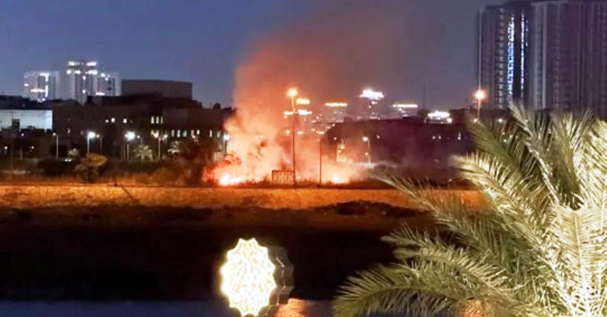 बगदादस्थित अमेरिकी दूतावासमा फेरि आक्रमण