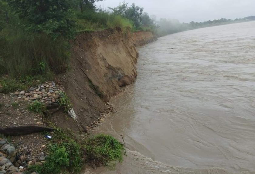 काठमाडौंसहित ३५ जिल्लाका नदीमा बाढीको जोखिम