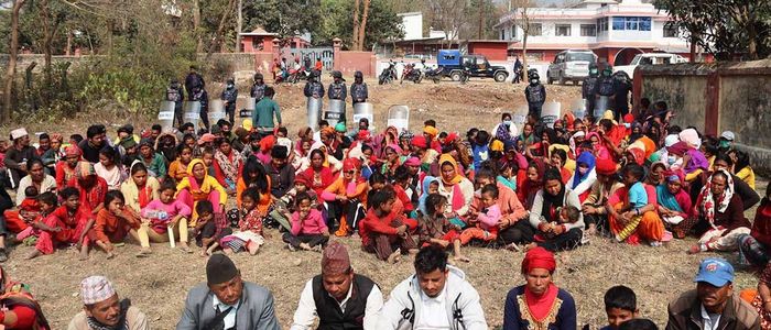 पाँच दिनदेखि आन्दोलनमा उत्रेका सीमान्तकृत वादी समुदायको माग पूरा गर्न आग्रह