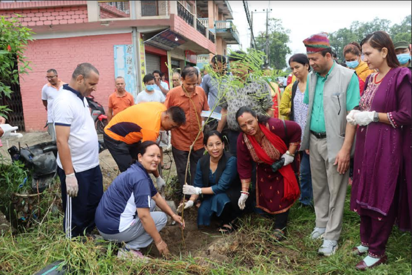 भरतपुरमा विकास प्रयाप्त भएकै छ, अब हरियाली प्रर्वद्धनमा जोड दिन्छौ : मेयर दाहाल