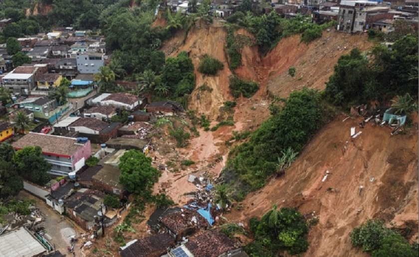 ब्राजिलमा भारी वर्षा र बाढीबाट ९१ जनाको मृत्यु, हजारौँ विस्थापित