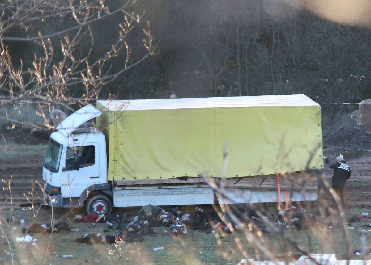 बुल्गेरियाको राजधानी नजिकै ट्रकमा १८ आप्रवासी मृत फेला