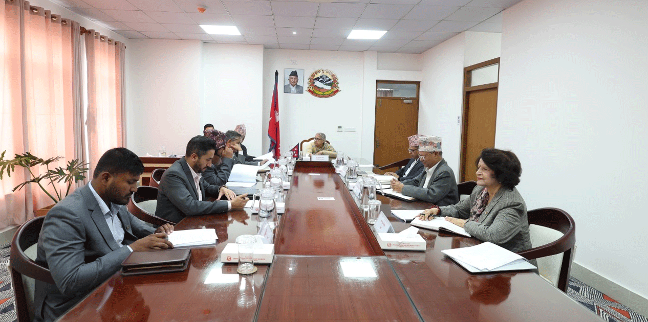 माघ ११ गते राष्ट्रिय सभामा रिक्त सदस्यको निर्वाचन गर्ने सरकारको निर्णय