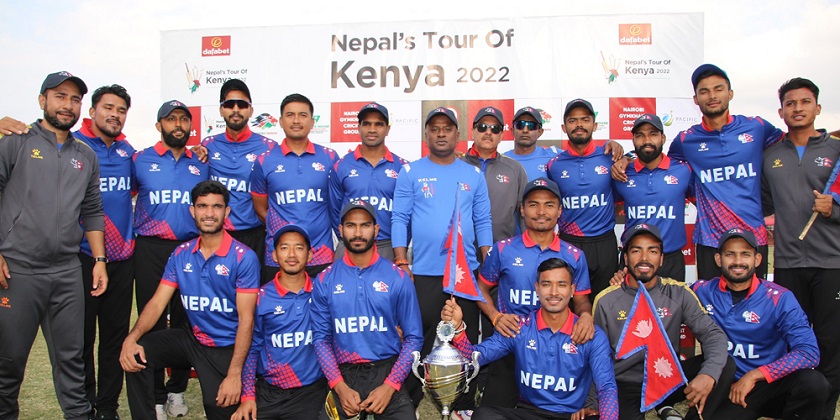 नेपाली क्रिकेट टोली बुधबार स्वदेश फर्कंदै