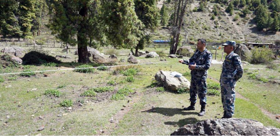 छाङरुमा सशस्त्रको भवन निर्माण प्रक्रिया शुरु