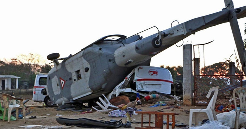 मेक्सिकोमा हेलिकप्टर दुर्घटना, १४ सैनिकको मृत्यु