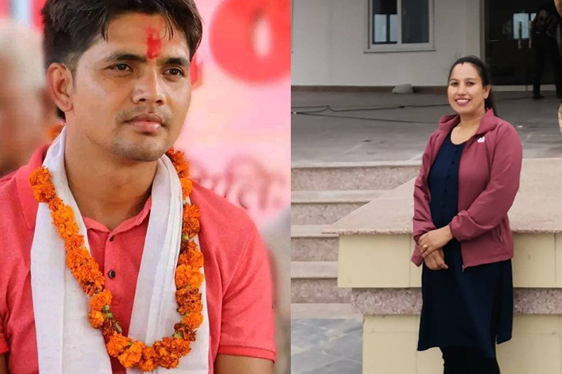 आँबुखैरेनीको अध्यक्ष र उपाध्यक्षमा माओवादी  विजयी