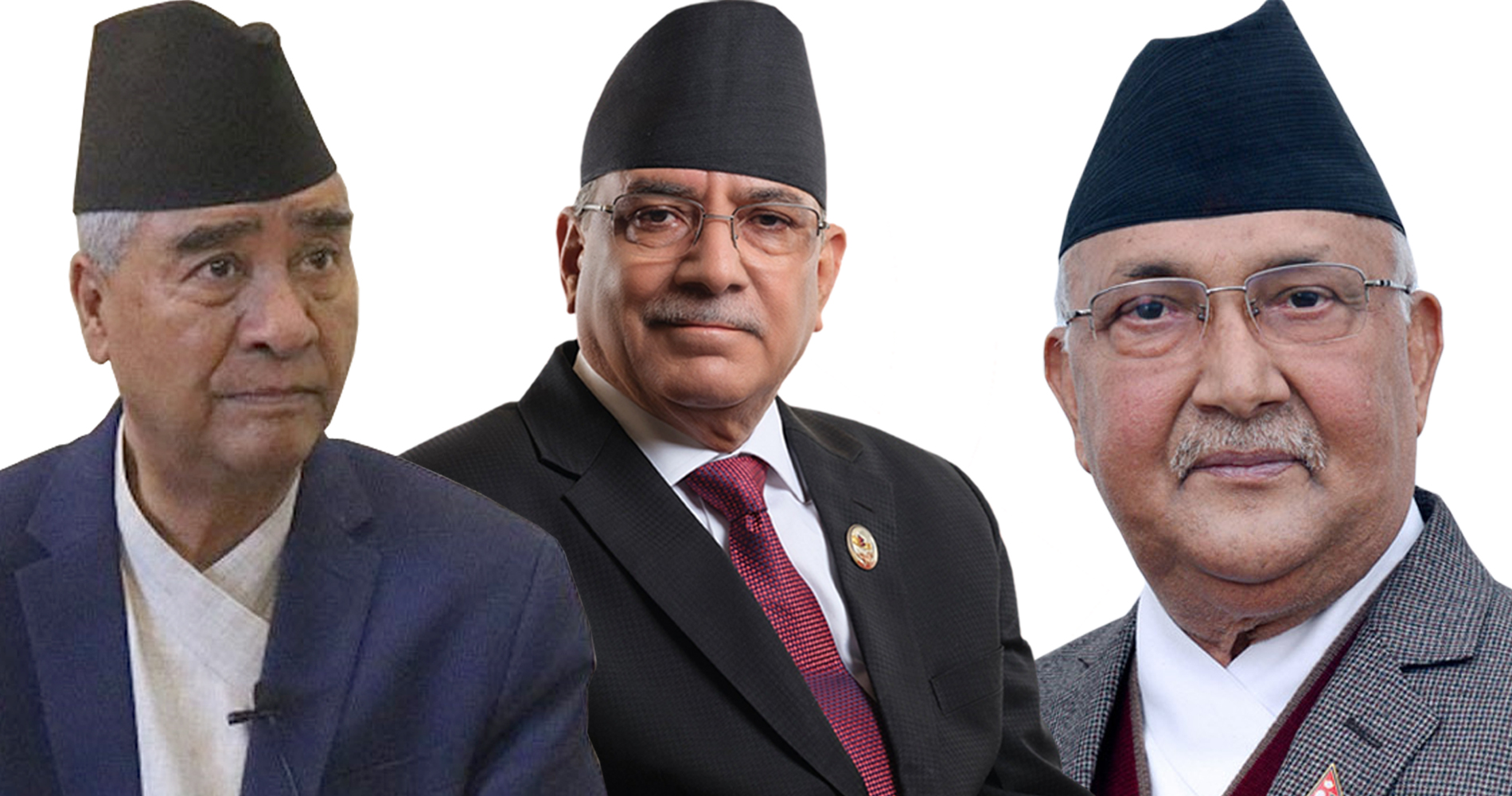 देउवा, ओली र प्रचण्डलाई भेट्दै संचारमन्त्री खरेल