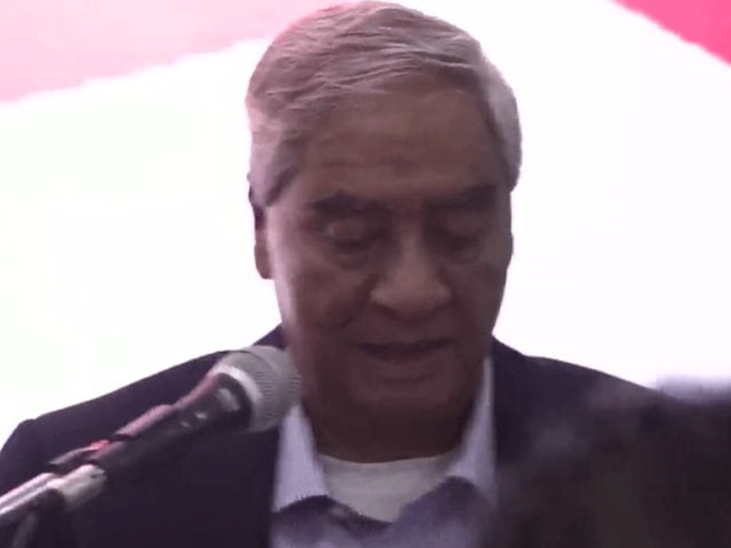 जेनजी आन्दोलनपछि पहिलो पटक सार्वजनिक भए देउवा