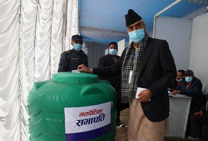 कांग्रेस महाधिवेशन : दोस्रो पटकको मतदानमा २५ सय मत खस्यो