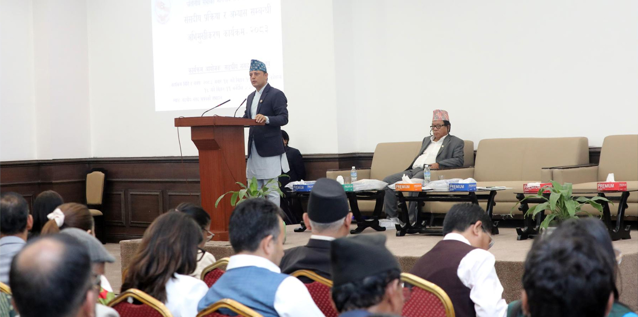 सांसदका काम र व्यवहार जनताले नियालिरहेका हुन्छन् : सभामुख अर्याल
