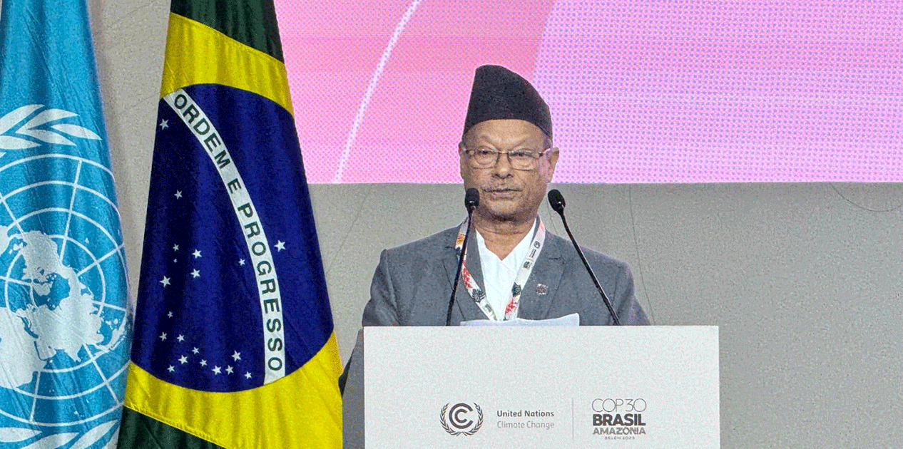 कोप-३० मा कृषि मन्त्रीको नेतृत्वमा सहभागिता, जलवायु न्यायका लागि आह्वान