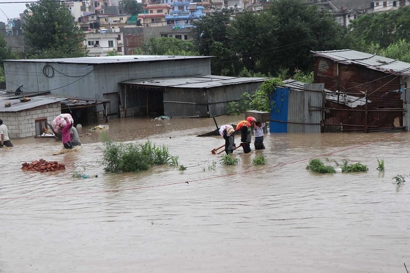 नेपालगञ्ज जलमग्न