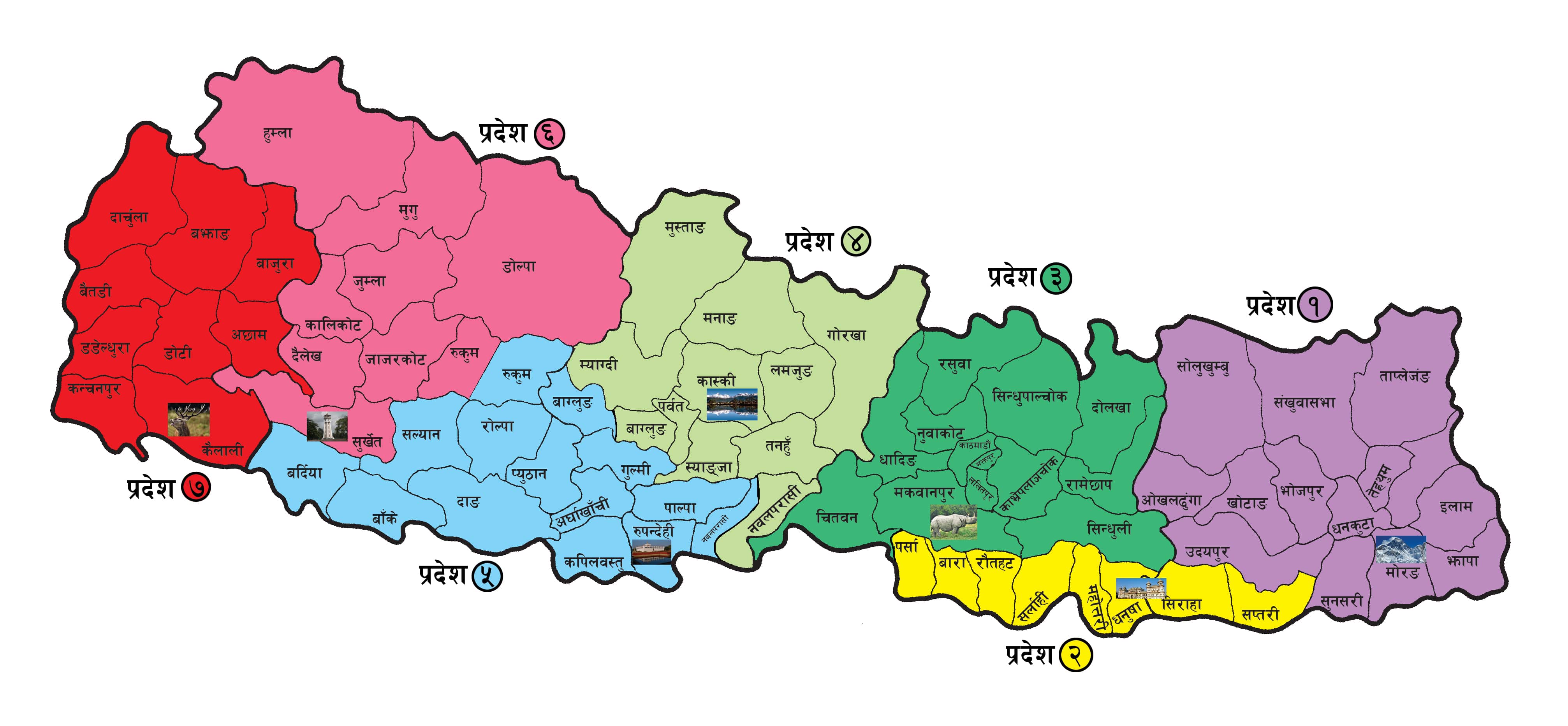 सातै प्रदेशमा सपथ ग्रहण भोलि, कुन प्रदेशको सपथ कहाँ ?