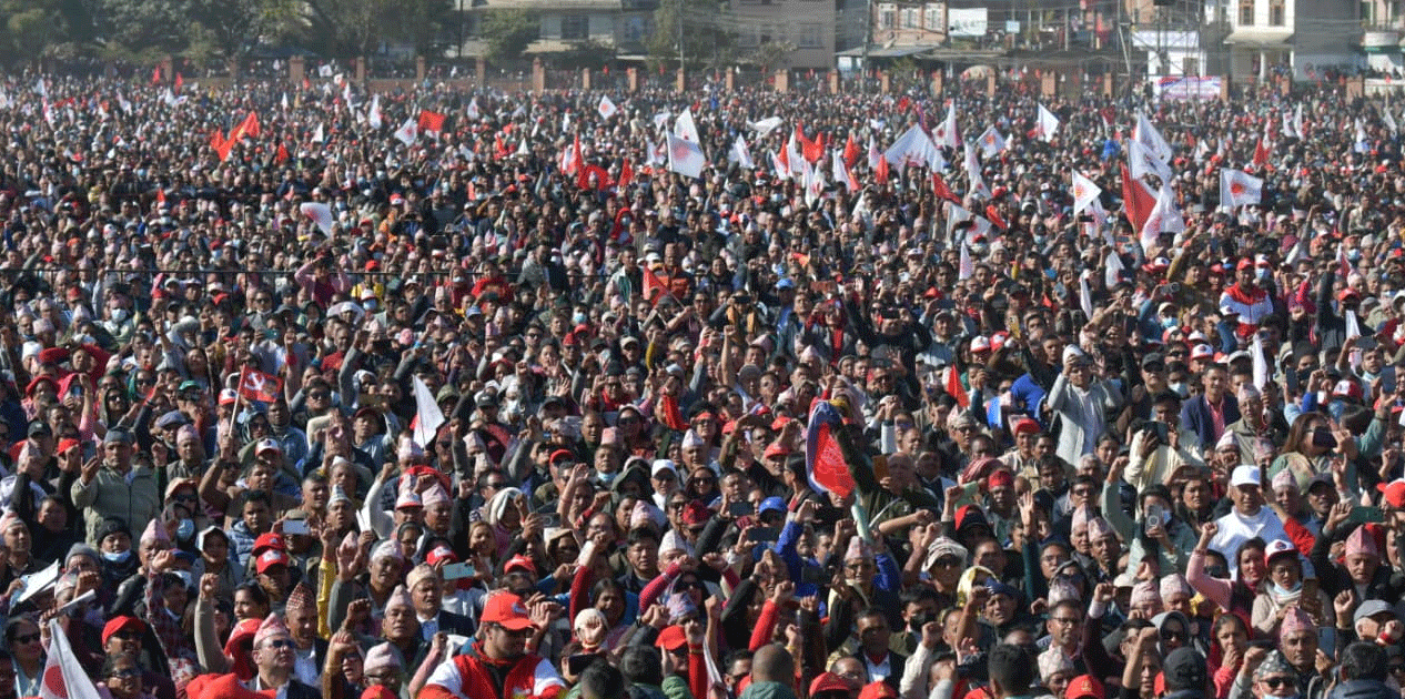 ३ बजेलाई सर्‍यो एमाले महाधिवेशनको बन्द सत्र