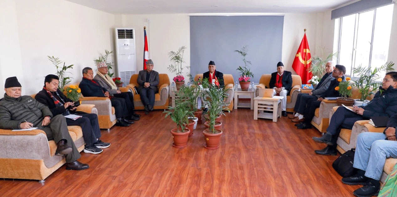 एमाले सचिवालय बैठक सुरु