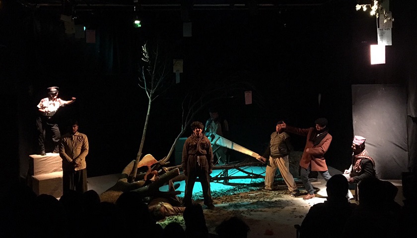 ‘जामुनको रुख’बाट थिएटर मल–कीर्तिपुर रंगमञ्चमा नियमित नाटक सुरु