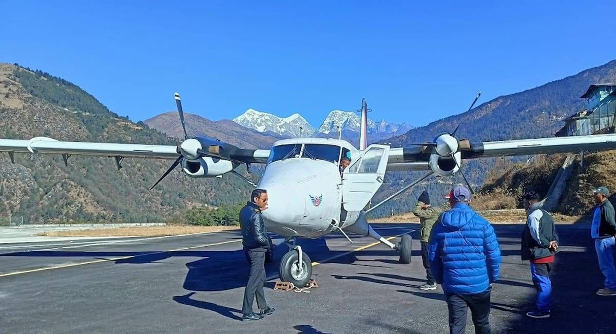 प्रतिकूल मौसमका कारण १७ दिनपछि फाप्लुमा उडान