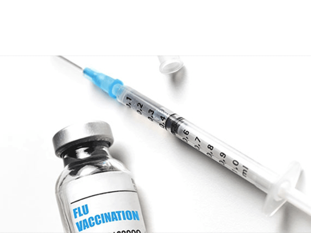 ट्राफिक प्रहरीलाई इन्फ्लुएन्जा विरुद्धको खोप