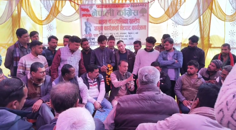 म भाग्ने मान्छे होइन, फेरि सभापति बन्नुछ: गगन थापा