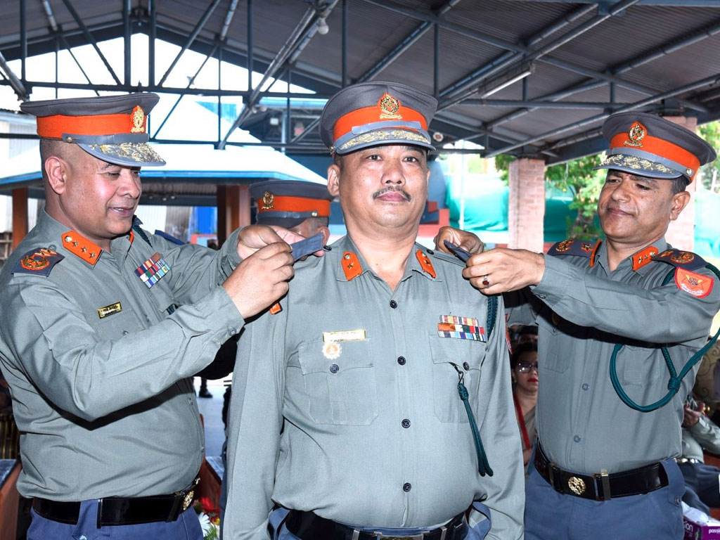 एआईजी मगरलाई दर्ज्यानी चिन्ह प्रदान