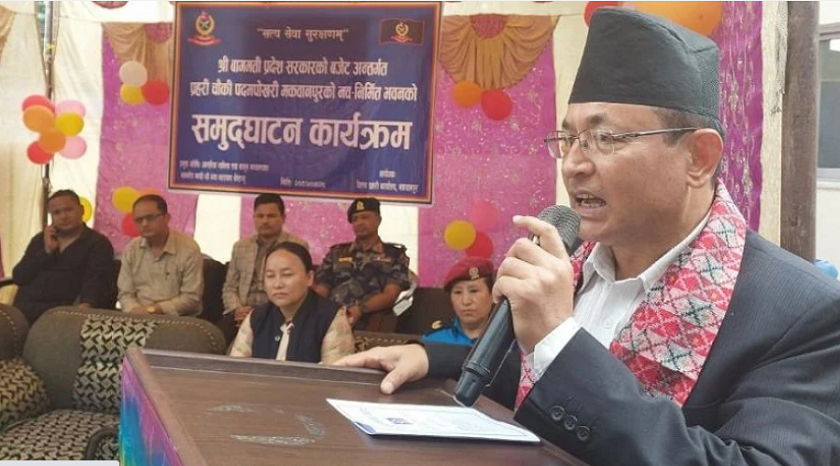 अब प्रहरीले पनि अन्तराष्ट्रिय तहको प्रविधि प्रयोग गर्नुपर्छ : मन्त्री श्रेष्ठ