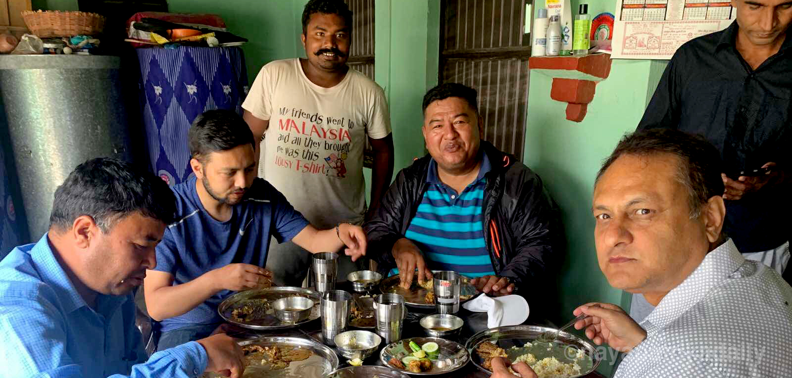 बर्दिबासको गौतम होटेलमा मंगलबार राति नै बास बसेको थियो पूर्वआइजिपीको समूह