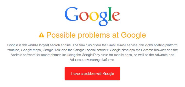 गुगलको सर्भिस डाउन : जीमेल, गुगल ड्राइभ र युट्‍युबमा समस्या