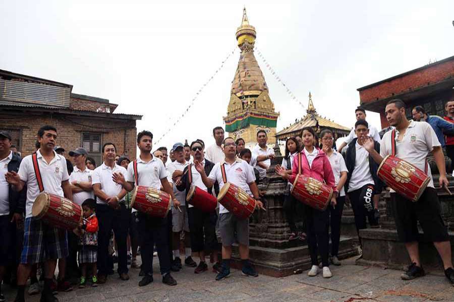 एक महिने गुँला पर्व सकियो