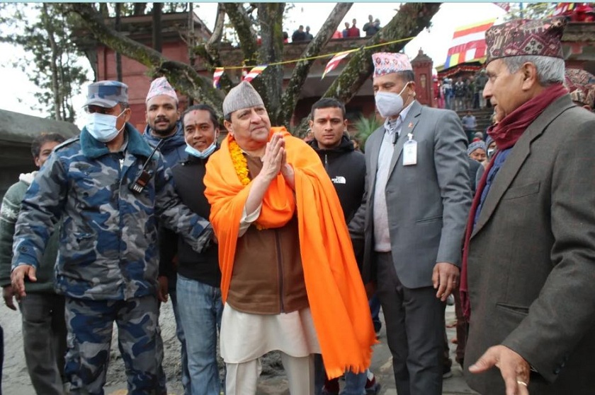 नागरिक अभिनन्दनमा सहभागी हुन् पूर्वराजा पुगे अत्तरिया