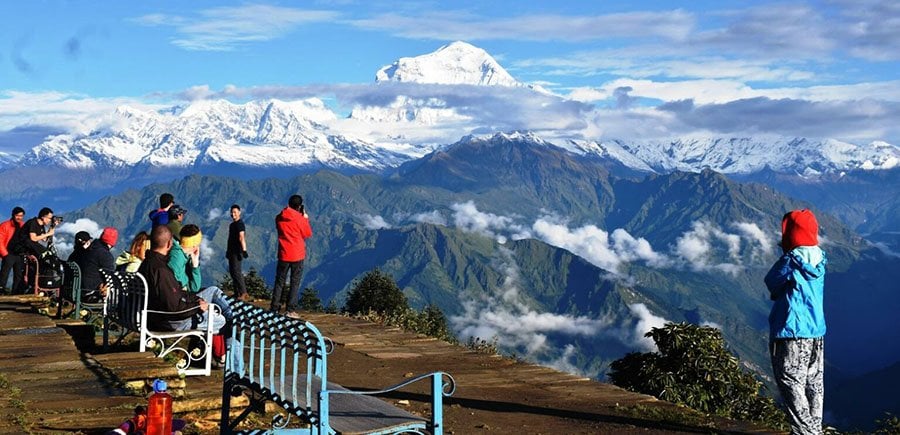 ऐतिहासिक हर्सिङडाँडामा पर्यटक वृद्धि