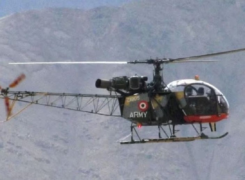 अरुणाचल प्रदेशमा भारतीय सेनाको हेलिकप्टर दुर्घटनाग्रस्त