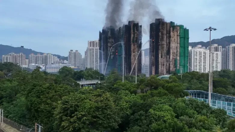 हङकङमा आगलागीमा परेर मर्नेको संख्या ४४ पुग्यो, २७९ जना अझै बेपत्ता