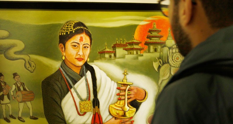 ललितकला प्रदर्शनीमा ५९६ कलाकृति समावेश