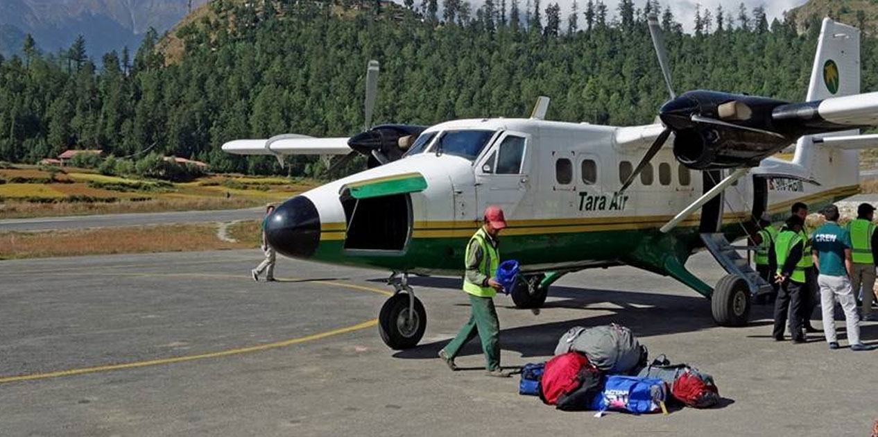 हुम्लामा तीन दिनदेखि हवाई सेवा प्रभावित