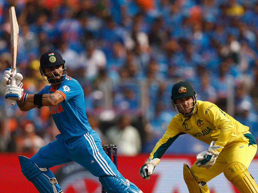 आईसीसी एकदिवसीय विश्वकप : १०० रन नपुग्दै भारतका ३ खेलाडी आउट