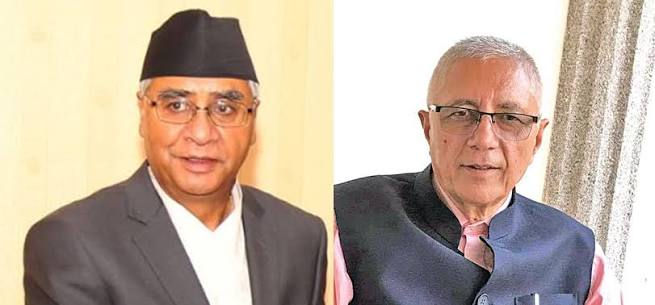 काङ्ग्रेस सभापति देउवा र नेता शेखर कोइरालाबिच भेटवार्ता