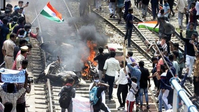 अग्निपथ योजनाको विरोधमा भारत बन्द, बिहारको २० जिल्लामा इन्टरनेट बन्द