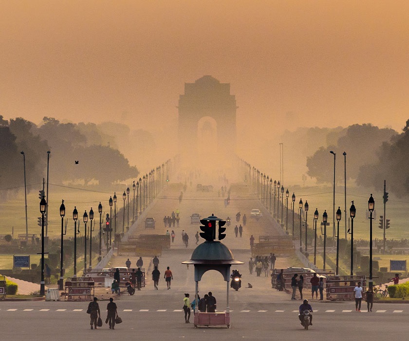 दिल्लीको तापक्रम १० डिग्रीमा झर्‍यो