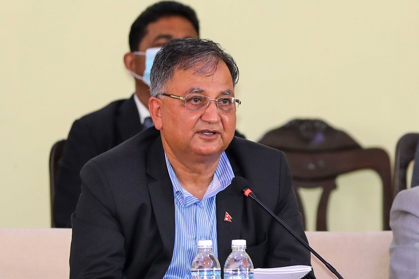 एमाले कार्यवाहक अध्यक्षमा पोखरेल