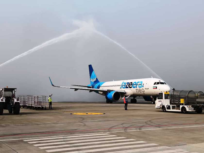जजिरा एयरवेजको कुवेत–चीन उडान सुरु