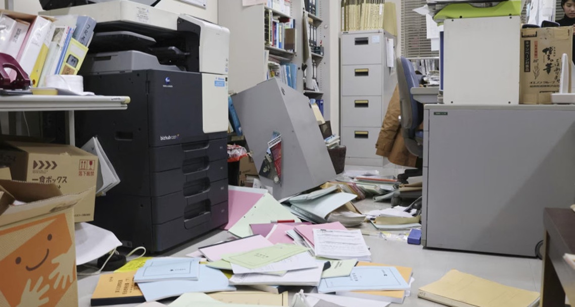 जापानमा भूकम्प : कम्तीमा ३० जना घाइते, एक हप्तासम्म ‘हाई-अलर्ट’मा रहन चेतावनी