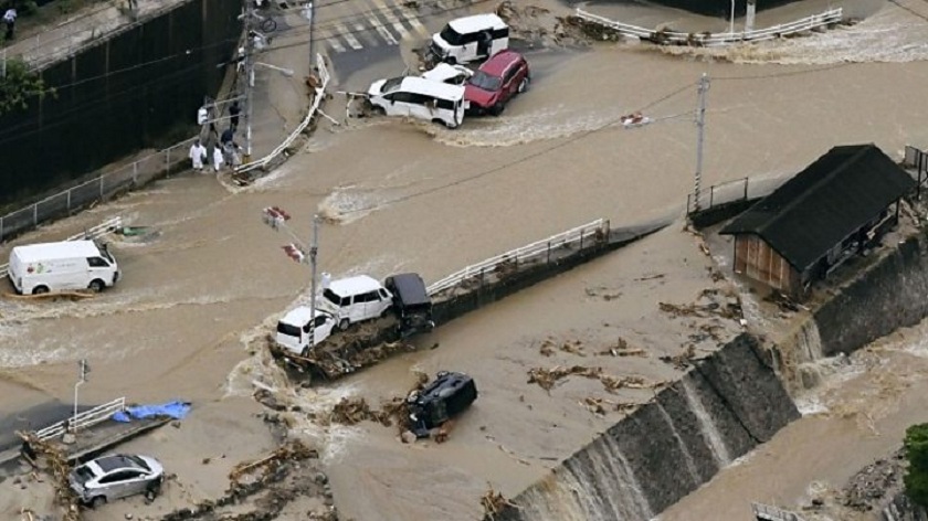 पहिरोबाट प्रभावित ३५ हजारभन्दा बढी जापानीलाई सुरक्षित स्थलमा सर्न आग्रह