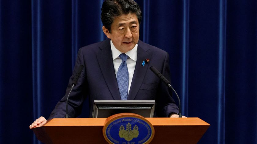 जापानका प्रधानमन्त्री सिन्जो आबेले दिए राजीनामा
