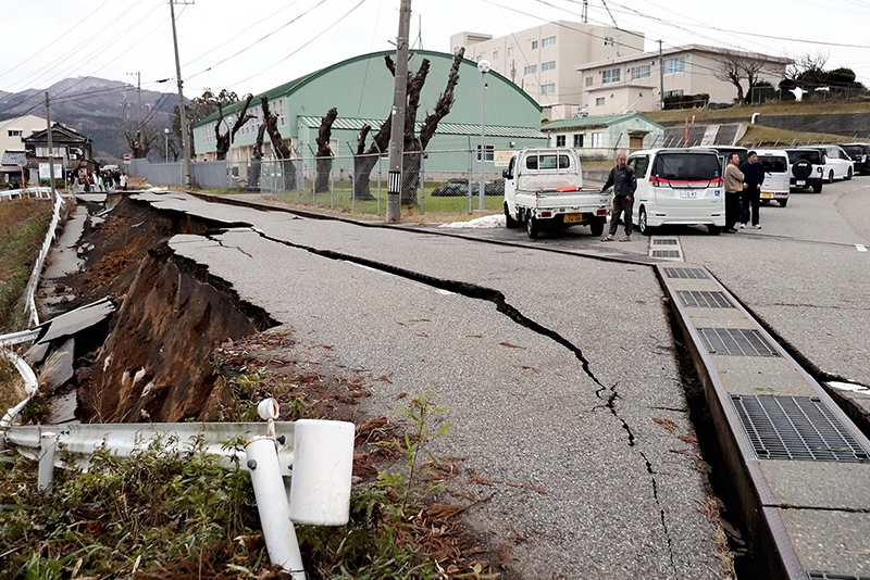 भूकम्पमा परी जापानमा १३ जनाको मृत्यु