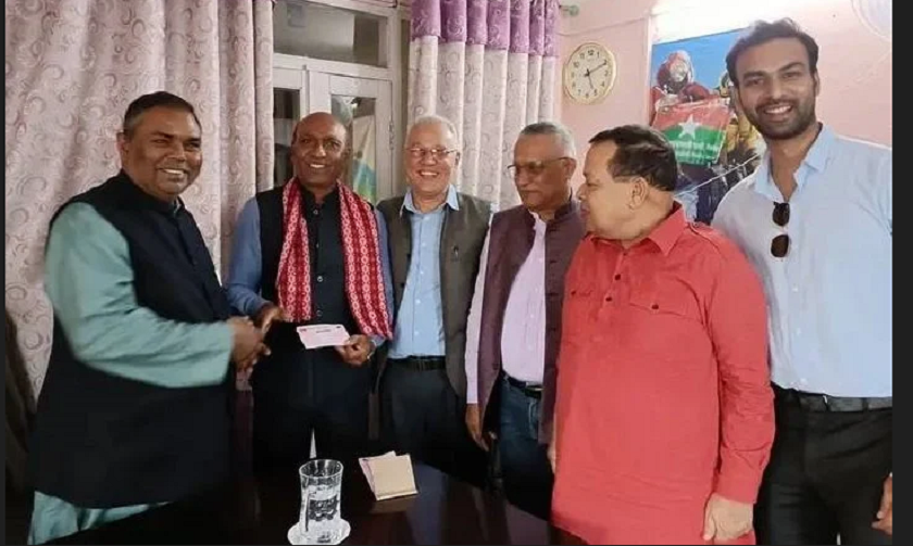 माओवादी केन्द्रका पूर्व केन्द्रीय सदस्य साह जसपा प्रवेश