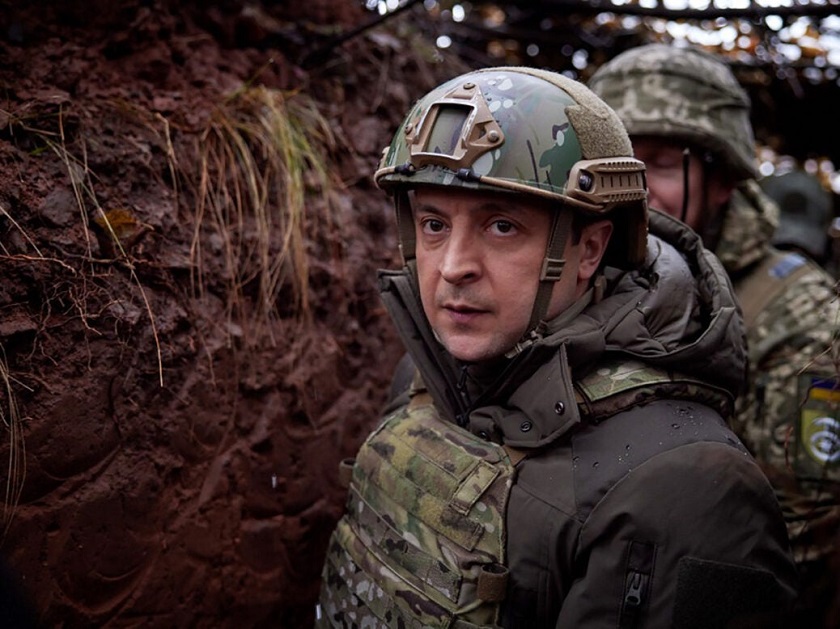 पूर्वी युक्रेनमा रुसविरुद्ध लड्न युक्रेनी सेना तयारः जेलेन्स्की