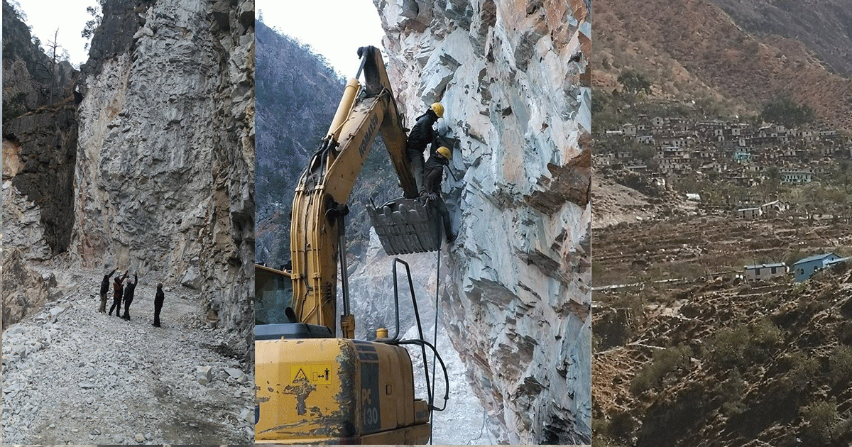 कर्णाली करिडोरको निर्माण कार्य तीव्र